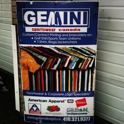 Gemini Sportswear Canada
