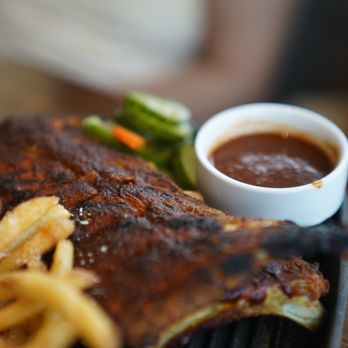 Pinstripes - Full rack of ribs - Bowling Near Me - North Bethesda, Maryland