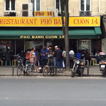 Pho Banh Cuon 14 - They get busy around noon, not sure what the hype is about, soup base is beefy, but noodles are too wide and beef is tough. - Vietnamese Near Me - Paris, 75 Pho Banh Cuon 14 - They get busy around noon, not sure what the hype is about, soup base is beefy, but noodles are too wide and beef is tough. - Vietnamese Near Me - Paris, 75