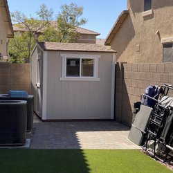 Fence Line Sheds