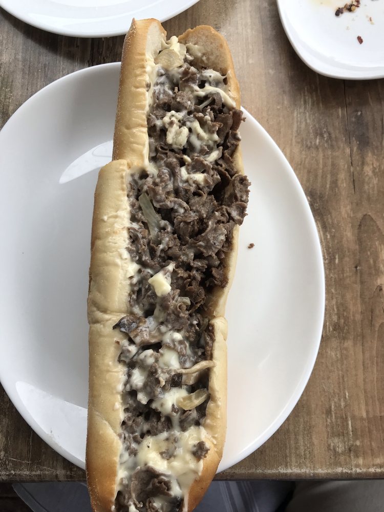 Food from Lorenzo's Steaks