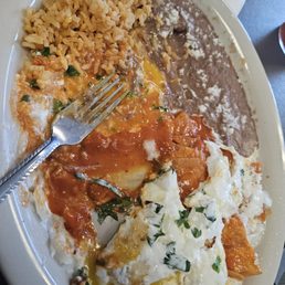 Chilaquiles rojos