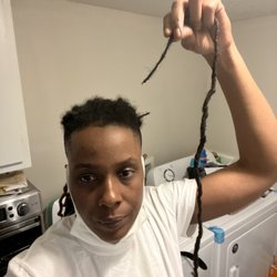 First Impressions Barber Shop - This is the Dreadlock that he cut off