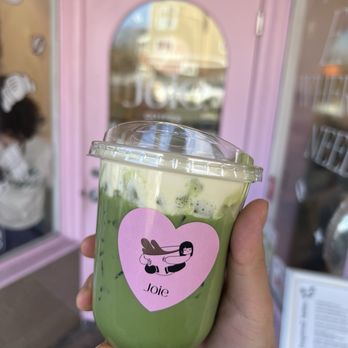Joie COFFEE - Banana Cream Matcha Latte - Coffee & Tea Near Me - Seattle, Washington Joie COFFEE - Banana Cream Matcha Latte - Coffee & Tea Near Me - Seattle, Washington