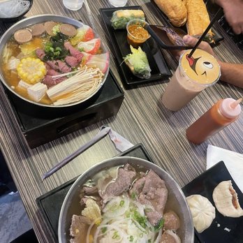 Ragin’ Pot - Beef pho and Banh Mi Special Sandwich - Hot Pot Near Me - Port Hueneme, California