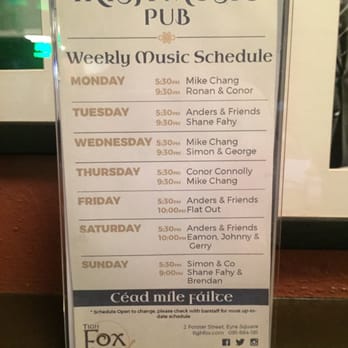 Tigh Fox - Music - Pubs Near Me - Galway, G