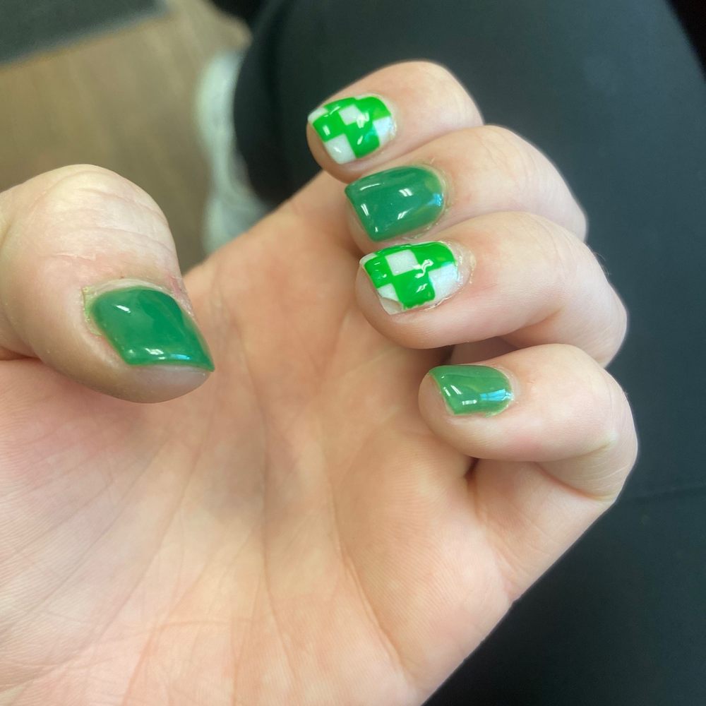 BAD NAIL JOB CHIPPED BAD NAIL JOB CHIPPED
