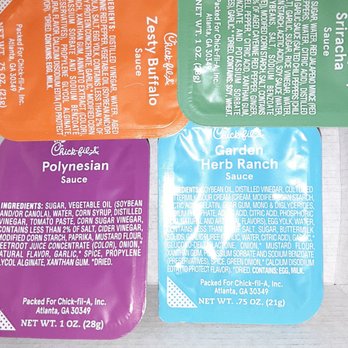Chick-fil-A - Sauces the zesty and the ranch are my favorite - Fast Food Near Me - Renton, Washington Chick-fil-A - Sauces the zesty and the ranch are my favorite - Fast Food Near Me - Renton, Washington