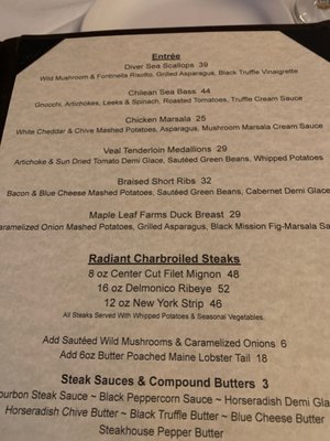 Menu photo 4 Nemo Grille Avon, OH