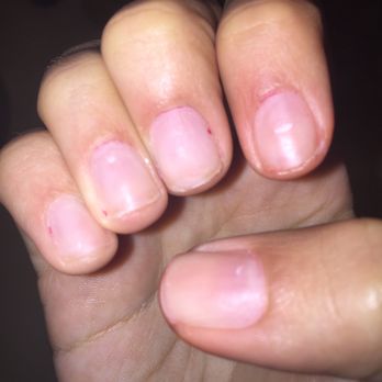 Posh Nails & Spa - Going in I had little bit of my real nails and leaving the salon she cut everything off. WILL NEVER RETURN. - Waxing Near Me - Riverside, California Posh Nails & Spa - Going in I had little bit of my real nails and leaving the salon she cut everything off. WILL NEVER RETURN. - Waxing Near Me - Riverside, California