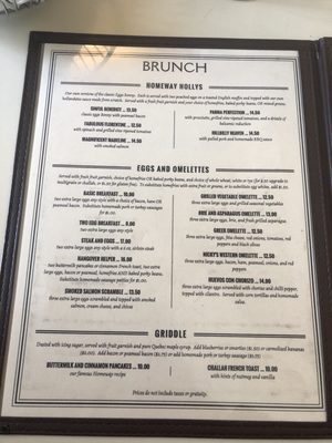 Menu photo 2 The Homeway Toronto, ON Menu photo 2 The Homeway Toronto, ON
