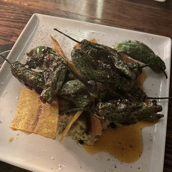 Cuchillo - Blistered Shisito Chilies - Latin American Near Me - Vancouver, British Columbia