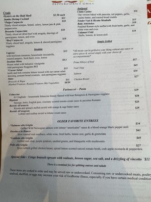 Menu photo 2 Peppercorn's Grill Hartford, CT Menu photo 2 Peppercorn's Grill Hartford, CT