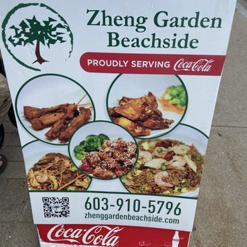 Zheng Garden Beachside - Outside sign - Japanese Near Me - Hampton, New Hampshire