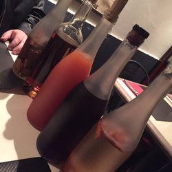Le Pré en Bulles - House flavored vodka: ginger cinnamon, caramel, mixed berry, grape, chili
