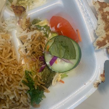 Dulles Kabob - Suppose to be a salad - Afghan Near Me - Sterling, Virginia