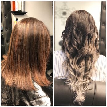 Total Hair Transformation By Heidi Silver Metallic Color Melt