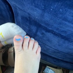 Glad Nails - my pedicure
