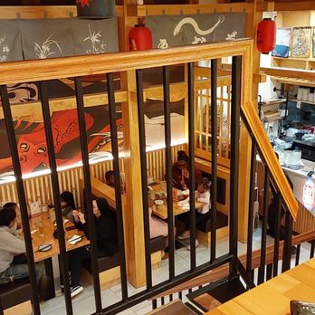 Yoshi Ramen - Looking down from the honeycomb - Ramen Near Me - Tega Cay, South Carolina