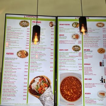 Gyromania Grill - Menu - Greek Near Me - Hollywood, Florida Gyromania Grill - Menu - Greek Near Me - Hollywood, Florida