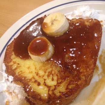 IHOP - Caramel French toast topped with bananas and whipped cream. - Breakfast & Brunch Near Me - East Brunswick, New Jersey IHOP - Caramel French toast topped with bananas and whipped cream. - Breakfast & Brunch Near Me - East Brunswick, New Jersey