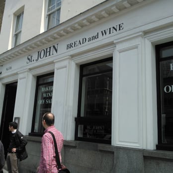 St. John Bread & Wine - Bakeries Near Me - London, XGL St. John Bread & Wine - Bakeries Near Me - London, XGL
