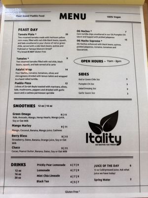 Menu photo 4 Itality Albuquerque, NM