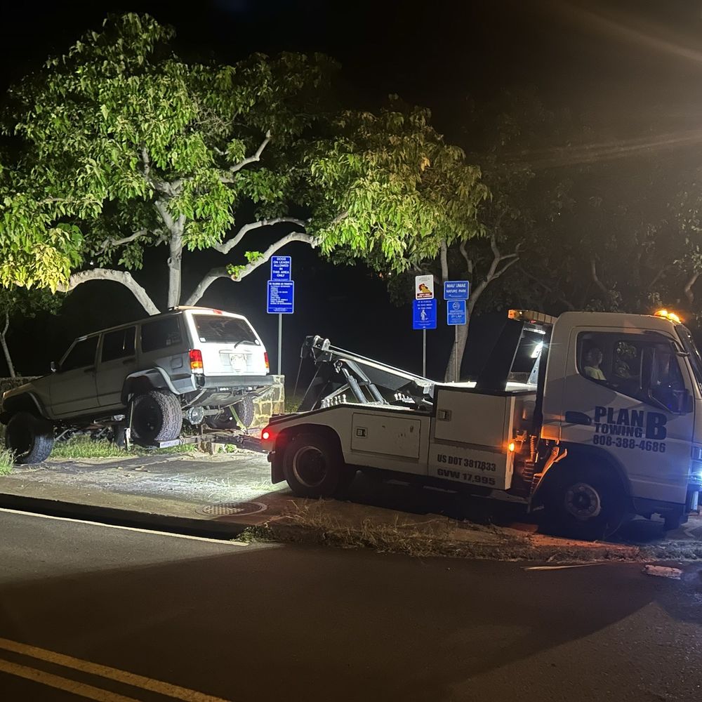 Plan B Towing - late night tow - Tires Near Me - Kaneohe, Hawaii Plan B Towing - late night tow - Tires Near Me - Kaneohe, Hawaii