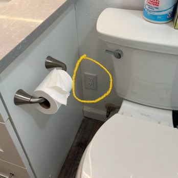 Conejo Valley Electric - Newly installed outlet for bidet. - Electricians Near Me - Agoura Hills, California Conejo Valley Electric - Newly installed outlet for bidet. - Electricians Near Me - Agoura Hills, California