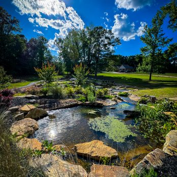 Modern Concept Custom Outdoor Creations - Wetland filtration for ecosystem swim pond - Masonry/Concrete Near Me Modern Concept Custom Outdoor Creations - Wetland filtration for ecosystem swim pond - Masonry/Concrete Near Me
