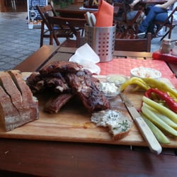 Restaurace U Richarda - Uzena zebra - properly prepared. Take 1 hour wait but definitely worth it.