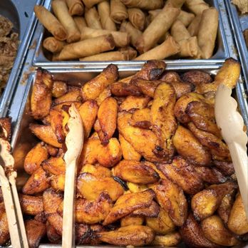 Paradise Buffet - Egg rolls & fried banana - Buffets Near Me - Garden Grove, California