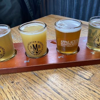 Appalachian Mountain Brewery - Flight - Bars Near Me - Boone, North Carolina