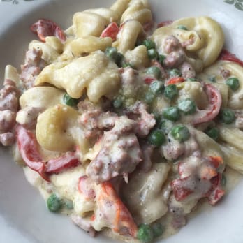 Osteria Tulia - My fave, Torchio!! house-made fennel sausage, roasted peppers & mascarpone cream. Sooo good!! - Italian Near Me - Naples, Florida Osteria Tulia - My fave, Torchio!! house-made fennel sausage, roasted peppers & mascarpone cream. Sooo good!! - Italian Near Me - Naples, Florida