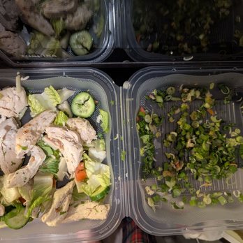 Chicken Maison - The totality of my "salad". WTF. Yes, this was what it looked like. - Middle Eastern Near Me - Redondo Beach, California Chicken Maison - The totality of my "salad". WTF. Yes, this was what it looked like. - Middle Eastern Near Me - Redondo Beach, California