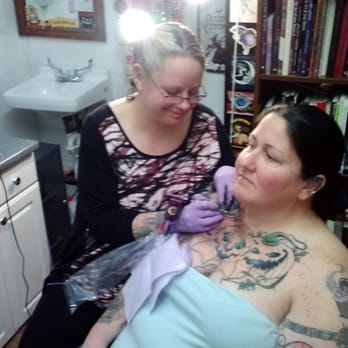 Eternal Etchings - Megan Murphy doing what she does best - Tattoo Near Me - Villas, New Jersey