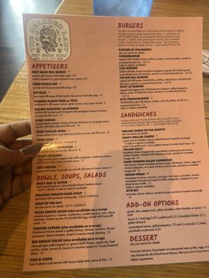 Menu photo 1 The Bearded Lady Fort Worth, TX Menu photo 1 The Bearded Lady Fort Worth, TX
