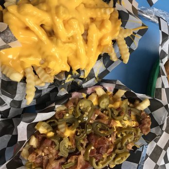 Rick's Cheesesteak Shop - Cheese fries & Cheese fries w/ bacon & jalapeños - Cheesesteaks Near Me - Williamsburg, Virginia Rick's Cheesesteak Shop - Cheese fries & Cheese fries w/ bacon & jalapeños - Cheesesteaks Near Me - Williamsburg, Virginia