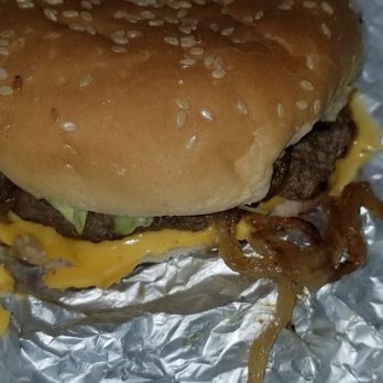 Leblanc's Drive Inn - Cheeseburger (with added grilled onions) - Burgers Near Me - Zachary, Louisiana Leblanc's Drive Inn - Cheeseburger (with added grilled onions) - Burgers Near Me - Zachary, Louisiana
