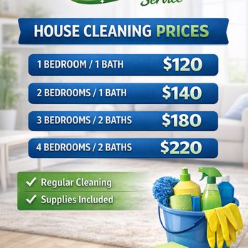 Full Clean Services - Home Cleaning Near Me - Live Oak, Texas