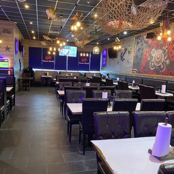 Ocean Crab - the interior of a seafood restaurant - Seafood Near Me - Philadelphia, Pennsylvania