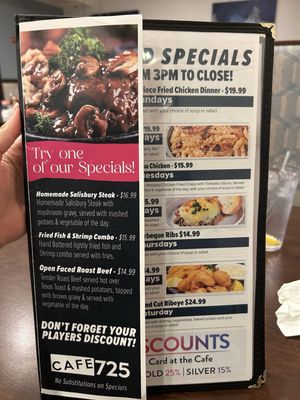 Menu photo 1 Cafe725 Henderson, NV