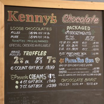 Kenny’s Chocolates - Chocolatiers & Shops Near Me - Eureka, California