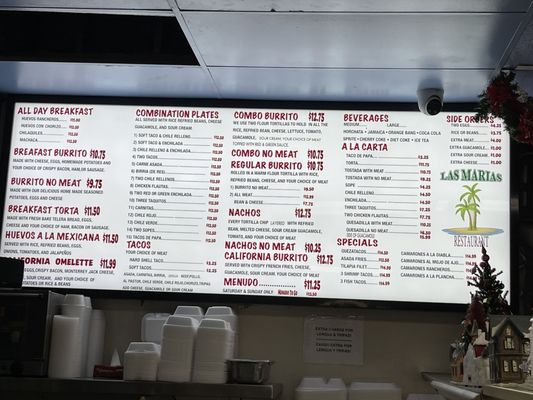 Menu photo 6 Las Marias Monrovia, CA