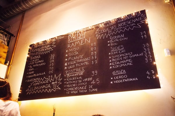Menu photo 7 Koku Kitchen Ramen Barcelona, B Menu photo 7 Koku Kitchen Ramen Barcelona, B