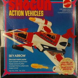 Vintage Toy King - Shogun Action Vehicles Sky Arrow