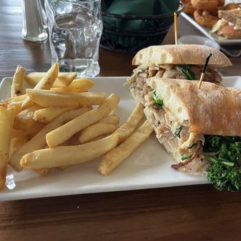 Black Bass Hotel - Porchetta Sandwich - Hotels Near Me - Lumberville, Pennsylvania