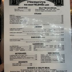 Billy the Kid's Seafood and Steakhouse