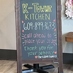 K-Towne Kitchen - Phone # to call and order ahead.