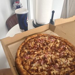 A bbq chicken Pizza - Build Your Own LRGE A bbq chicken Pizza - Build Your Own LRGE